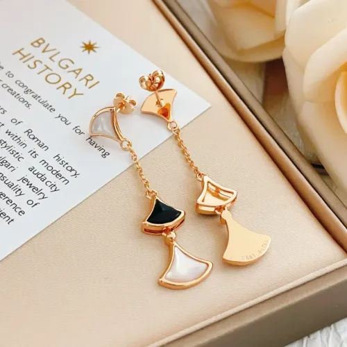 Replica Bvlgari Earrings For Women #1448026 $36.00 USD for Wholesale
