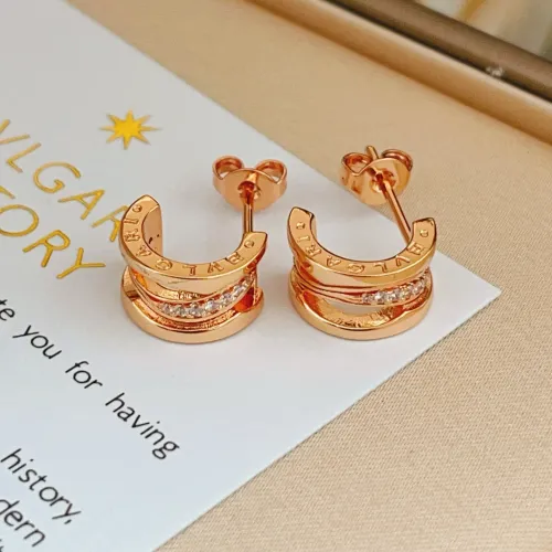 Wholesale Bvlgari Earrings For Women #1448031 $29.00 USD, Wholesale Quality Replica Bvlgari Earrings
