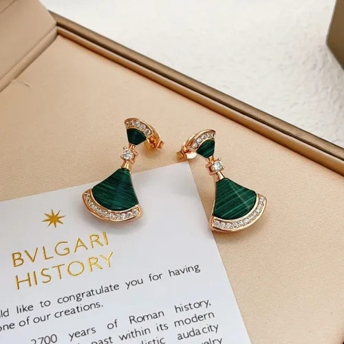 Replica Bvlgari Earrings For Women #1448037 $36.00 USD for Wholesale