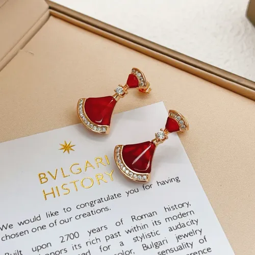 Replica Bvlgari Earrings For Women #1448039 $36.00 USD for Wholesale