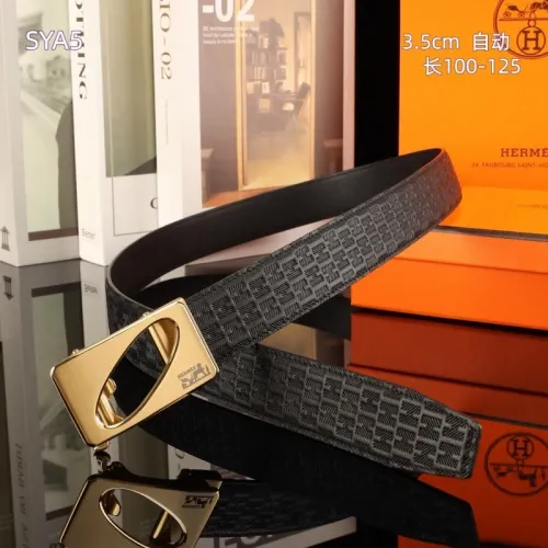 Replica Hermes AAA Quality Belts For Men #1448076 $60.00 USD for Wholesale