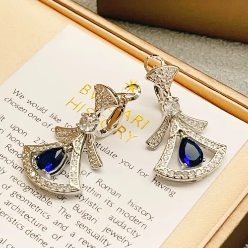 Replica Bvlgari Earrings For Women #1448079 $32.00 USD for Wholesale