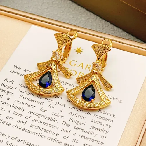 Wholesale Bvlgari Earrings For Women #1448086 $32.00 USD, Wholesale Quality Replica Bvlgari Earrings
