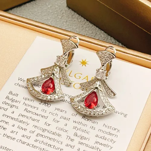 Wholesale Bvlgari Earrings For Women #1448087 $32.00 USD, Wholesale Quality Replica Bvlgari Earrings