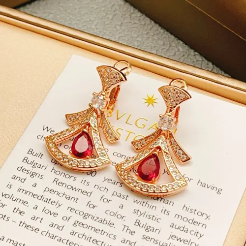 Wholesale Bvlgari Earrings For Women #1448088 $32.00 USD, Wholesale Quality Replica Bvlgari Earrings