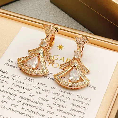 Wholesale Bvlgari Earrings For Women #1448093 $32.00 USD, Wholesale Quality Replica Bvlgari Earrings