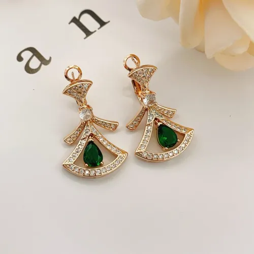 Wholesale Bvlgari Earrings For Women #1448096 $32.00 USD, Wholesale Quality Replica Bvlgari Earrings