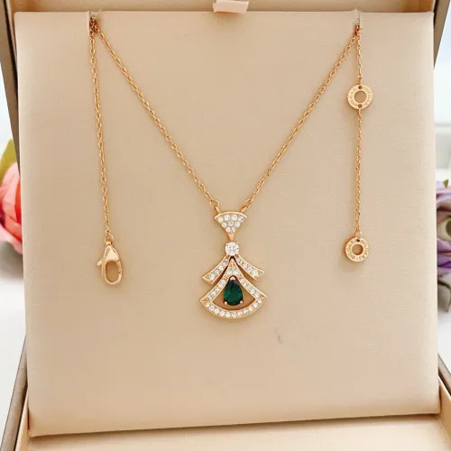 Wholesale Bvlgari Necklaces #1448106 $34.00 USD, Wholesale Quality Replica Bvlgari Necklaces