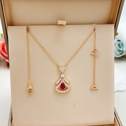 Wholesale Bvlgari Necklaces #1448108 $34.00 USD, Wholesale Quality Replica Bvlgari Necklaces