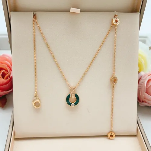 Wholesale Bvlgari Necklaces #1448109 $34.00 USD, Wholesale Quality Replica Bvlgari Necklaces