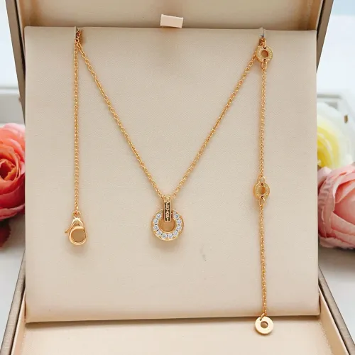 Wholesale Bvlgari Necklaces #1448111 $34.00 USD, Wholesale Quality Replica Bvlgari Necklaces
