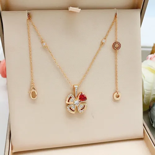Wholesale Bvlgari Necklaces #1448112 $36.00 USD, Wholesale Quality Replica Bvlgari Necklaces