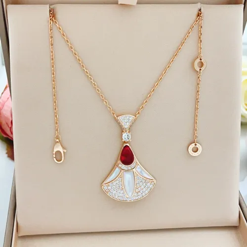 Wholesale Bvlgari Necklaces #1448116 $38.00 USD, Wholesale Quality Replica Bvlgari Necklaces