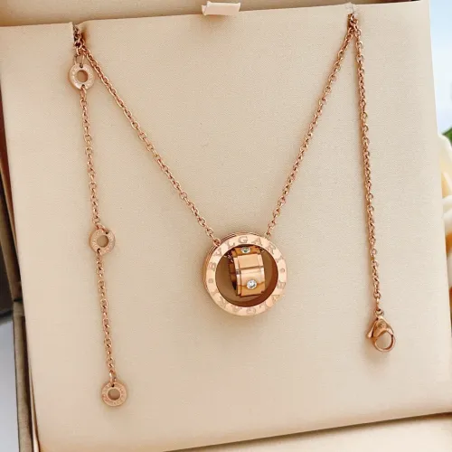 Wholesale Bvlgari Necklaces #1448160 $32.00 USD, Wholesale Quality Replica Bvlgari Necklaces