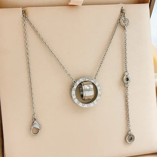 Wholesale Bvlgari Necklaces #1448161 $32.00 USD, Wholesale Quality Replica Bvlgari Necklaces