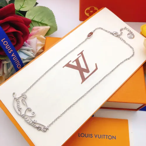 Wholesale Louis Vuitton Necklaces #1448173 $32.00 USD, Wholesale Quality Replica Louis Vuitton Necklaces