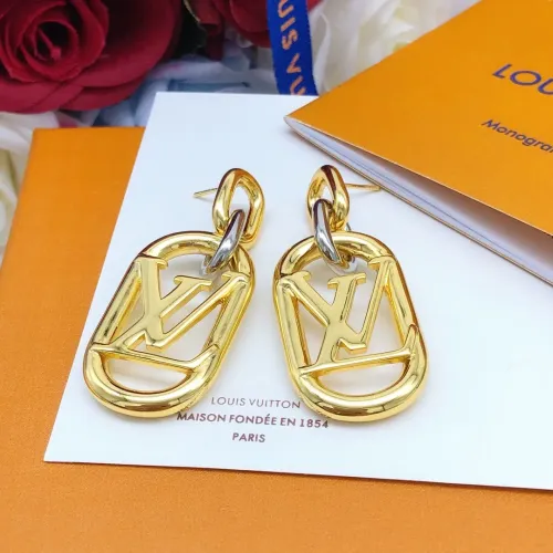 Wholesale Louis Vuitton Earrings For Women #1448193 $32.00 USD, Wholesale Quality Replica Louis Vuitton Earrings