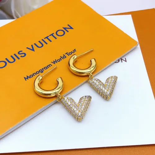 Wholesale Louis Vuitton Earrings For Women #1448195 $29.00 USD, Wholesale Quality Replica Louis Vuitton Earrings