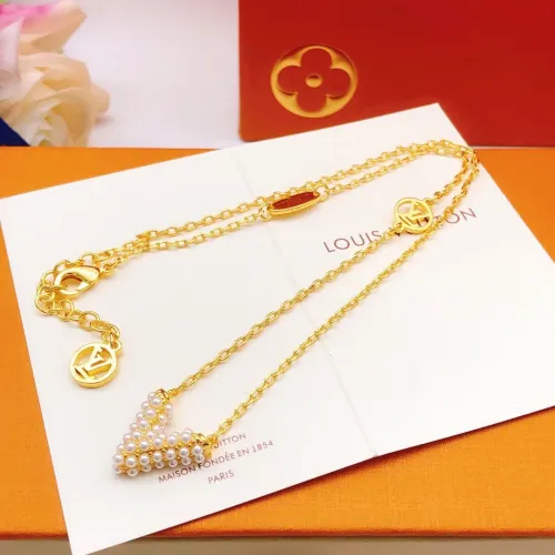 Wholesale Louis Vuitton Necklaces For Women #1448196 $29.00 USD, Wholesale Quality Replica Louis Vuitton Necklaces