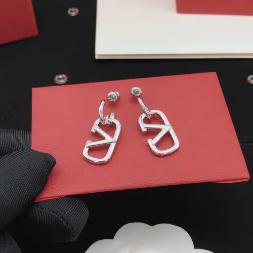 Replica Valentino Earrings For Women #1448216 $25.00 USD for Wholesale