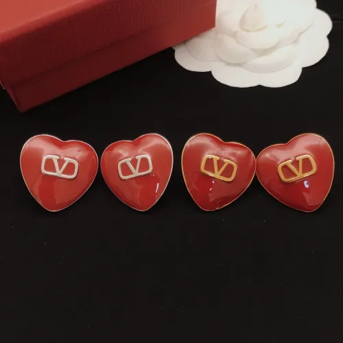 Replica Valentino Earrings For Women #1448222 $29.00 USD for Wholesale