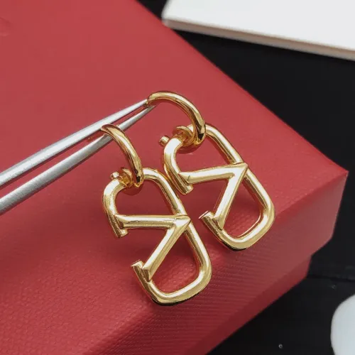 Replica Valentino Earrings For Women #1448230 $25.00 USD for Wholesale