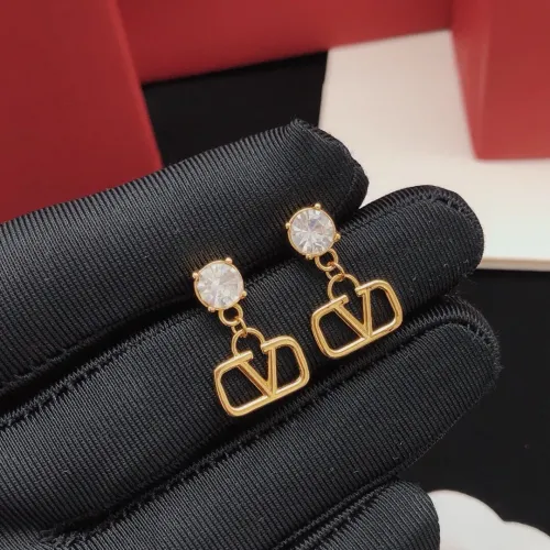 Replica Valentino Earrings For Women #1448236 $27.00 USD for Wholesale