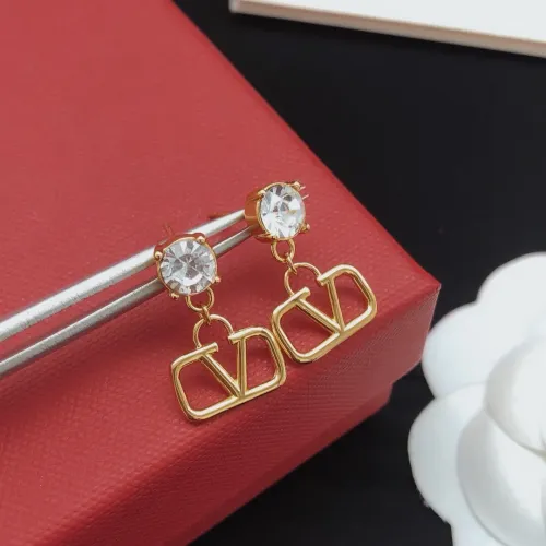 Replica Valentino Earrings For Women #1448236 $27.00 USD for Wholesale
