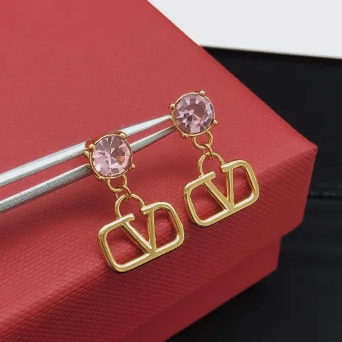 Replica Valentino Earrings For Women #1448237 $27.00 USD for Wholesale