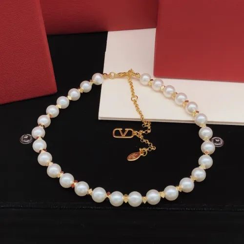 Replica Valentino Necklaces For Women #1448241 $29.00 USD for Wholesale