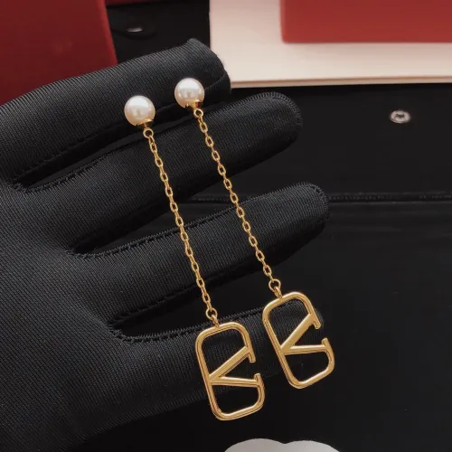 Replica Valentino Earrings For Women #1448262 $25.00 USD for Wholesale