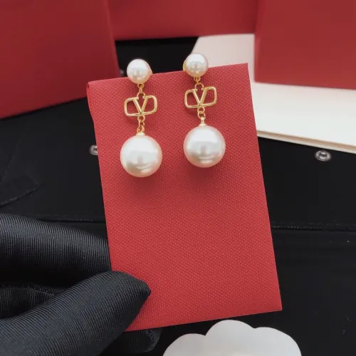 Replica Valentino Earrings For Women #1448263 $25.00 USD for Wholesale