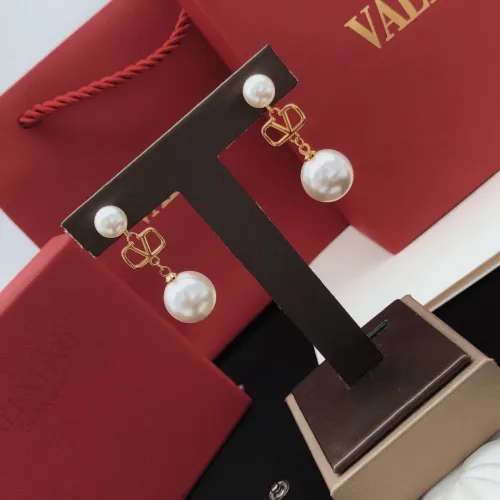 Replica Valentino Earrings For Women #1448263 $25.00 USD for Wholesale