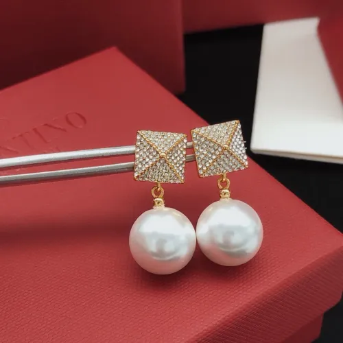 Replica Valentino Earrings For Women #1448283 $29.00 USD for Wholesale