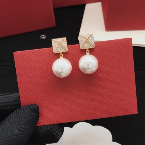 Replica Valentino Earrings For Women #1448283 $29.00 USD for Wholesale