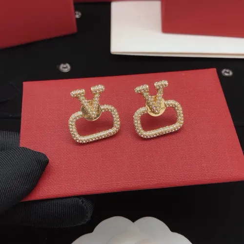 Replica Valentino Earrings For Women #1448284 $29.00 USD for Wholesale
