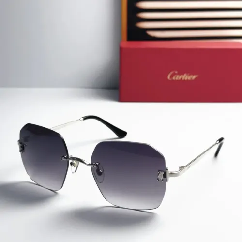 Wholesale Cartier AAA Quality Sunglassess #1448287 $48.00 USD, Wholesale Quality Replica Cartier AAA Quality Sunglassess
