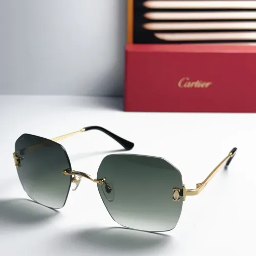 Wholesale Cartier AAA Quality Sunglassess #1448290 $48.00 USD, Wholesale Quality Replica Cartier AAA Quality Sunglassess