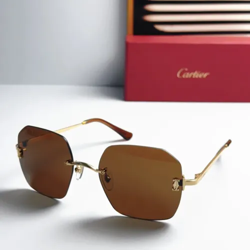 Wholesale Cartier AAA Quality Sunglassess #1448293 $48.00 USD, Wholesale Quality Replica Cartier AAA Quality Sunglassess