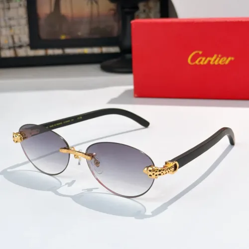 Wholesale Cartier AAA Quality Sunglassess #1448296 $60.00 USD, Wholesale Quality Replica Cartier AAA Quality Sunglassess