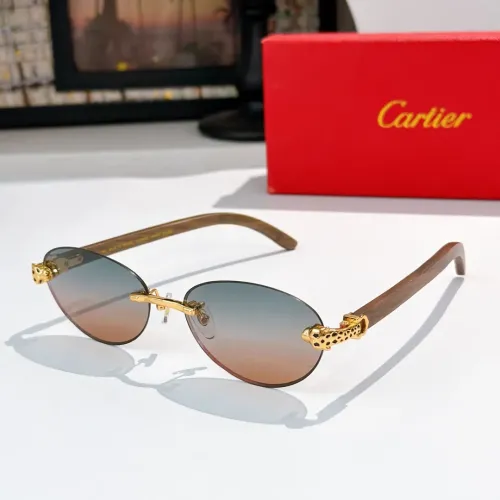 Wholesale Cartier AAA Quality Sunglassess #1448298 $60.00 USD, Wholesale Quality Replica Cartier AAA Quality Sunglassess