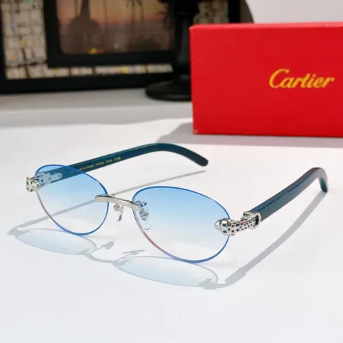 Wholesale Cartier AAA Quality Sunglassess #1448299 $60.00 USD, Wholesale Quality Replica Cartier AAA Quality Sunglassess