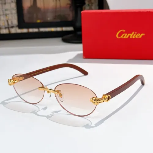 Wholesale Cartier AAA Quality Sunglassess #1448300 $60.00 USD, Wholesale Quality Replica Cartier AAA Quality Sunglassess