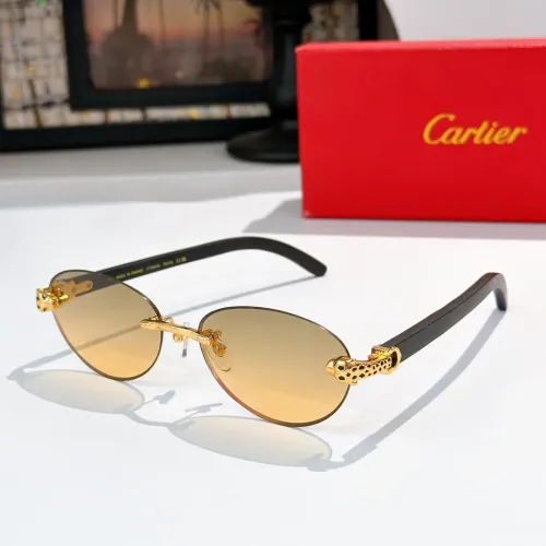 Wholesale Cartier AAA Quality Sunglassess #1448302 $60.00 USD, Wholesale Quality Replica Cartier AAA Quality Sunglassess