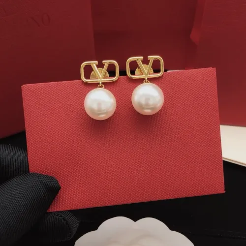 Replica Valentino Earrings For Women #1448303 $27.00 USD for Wholesale