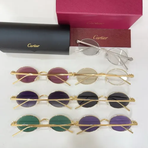 Replica Cartier AAA Quality Sunglassess #1448310 $60.00 USD for Wholesale