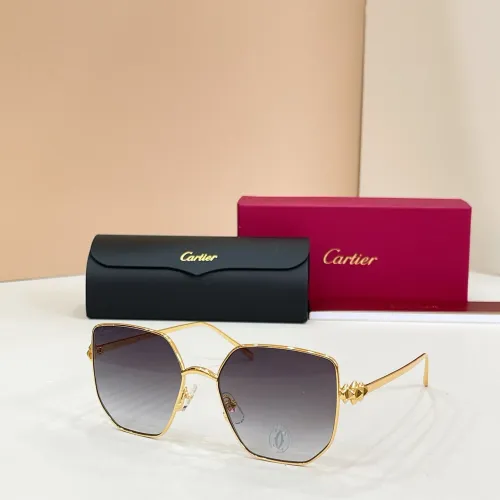 Wholesale Cartier AAA Quality Sunglassess #1448317 $60.00 USD, Wholesale Quality Replica Cartier AAA Quality Sunglassess