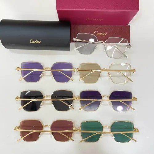 Replica Cartier AAA Quality Sunglassess #1448317 $60.00 USD for Wholesale