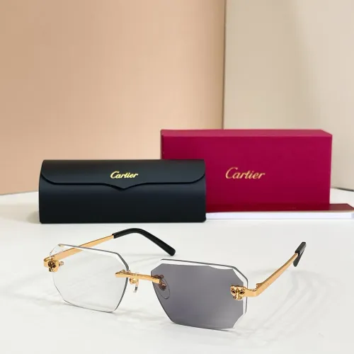 Wholesale Cartier AAA Quality Sunglassess #1448326 $72.00 USD, Wholesale Quality Replica Cartier AAA Quality Sunglassess