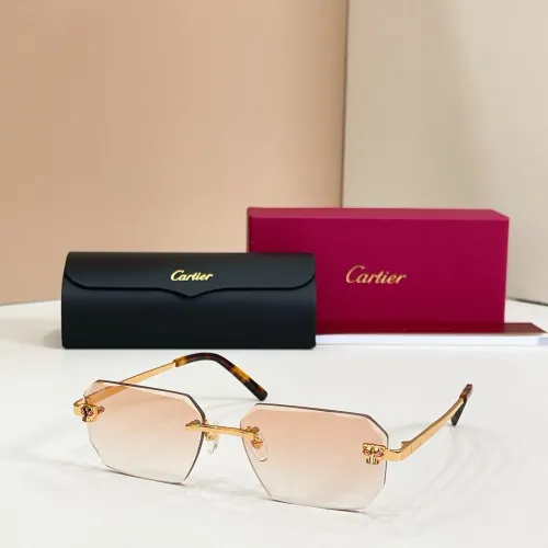 Wholesale Cartier AAA Quality Sunglassess #1448329 $60.00 USD, Wholesale Quality Replica Cartier AAA Quality Sunglassess